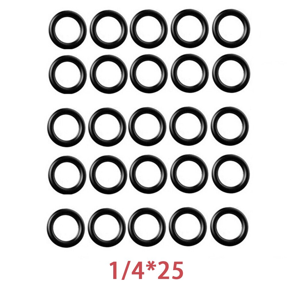 Pressure Washer O-ring Accessories Cleaning Hose Ring Kit NBR Rubber 50pcs