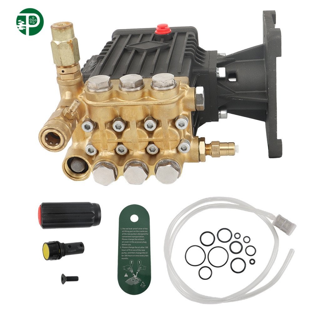 G: 3000 psi at 4 US gpm, 9hp at 3400rpm 1″ Shaft Pressure Washer Pump US
