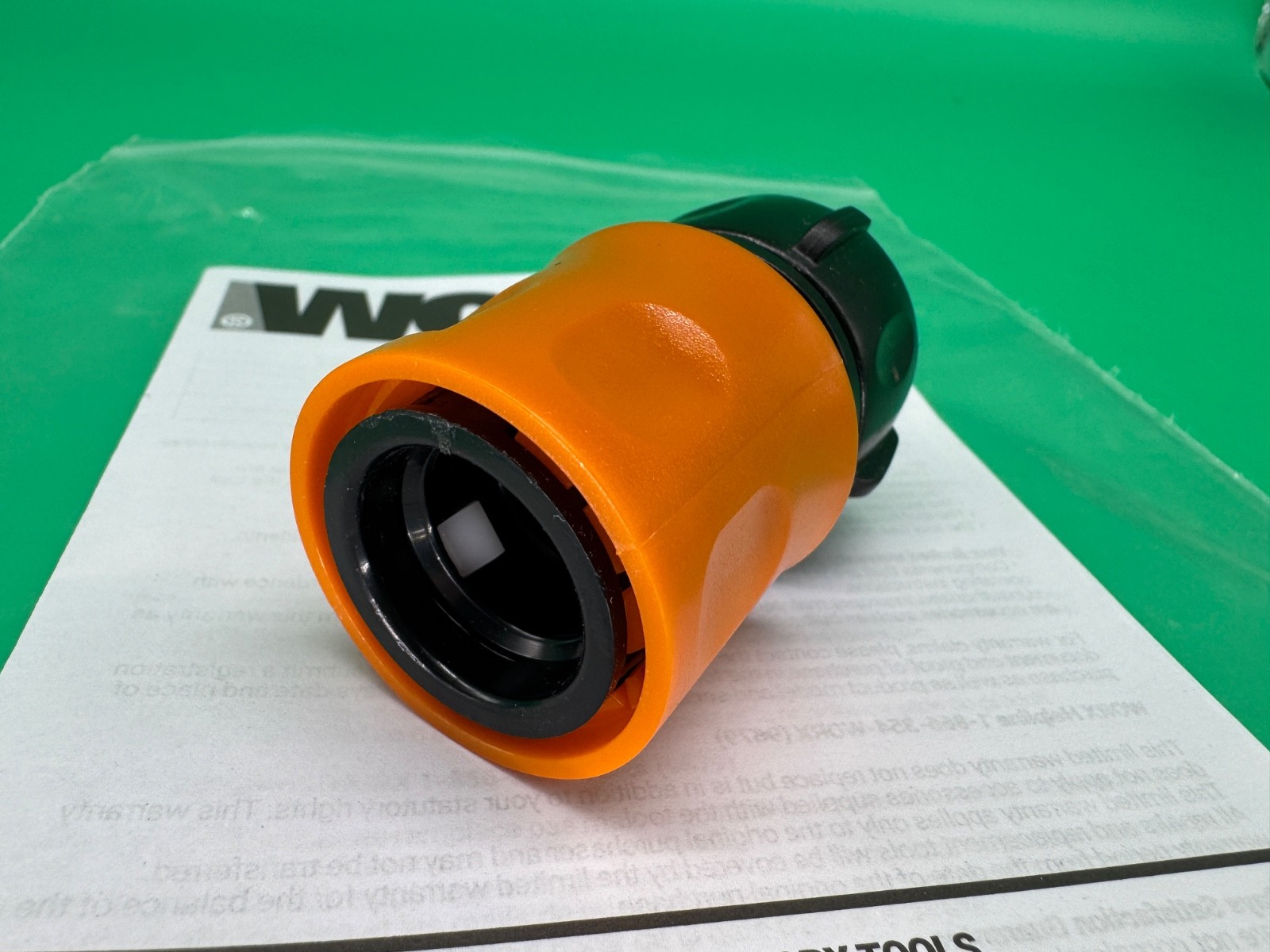 GENUINE! WORX HydroShot Pressure Washer REPLACEMENT HOSE QUICK CONNECT ADAPTER