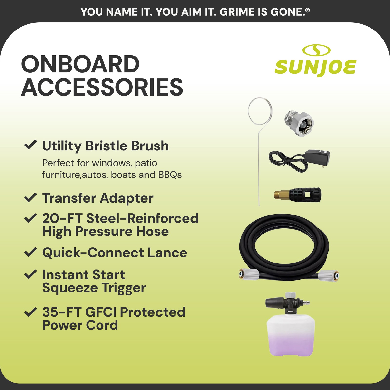 Sun Joe XTREAM Clean Electric Pressure Washer w/Wand, SPX3000-XT,(Used)