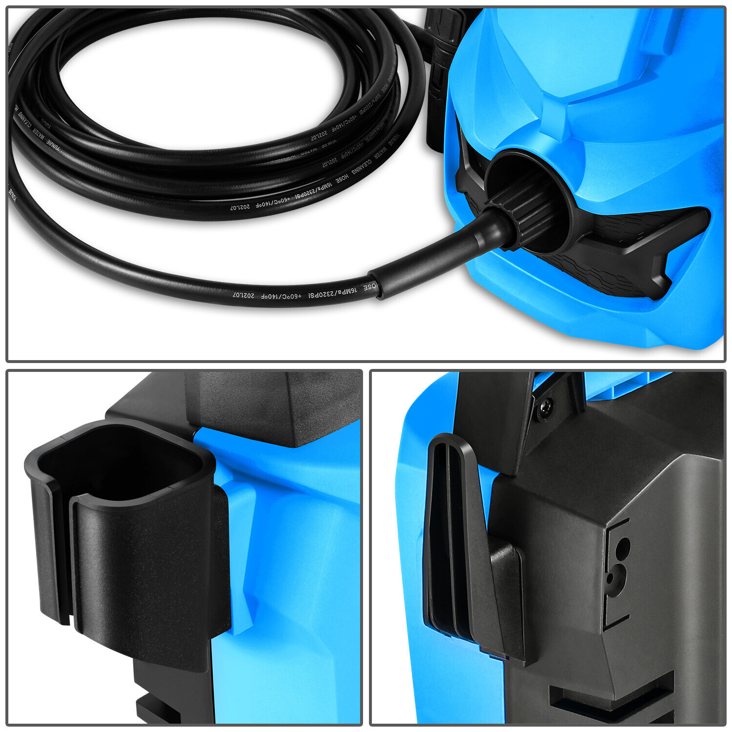Electric Pressure Washer Kit 1813PSI 1.45GPM Portable High- Car Cleaner Machine