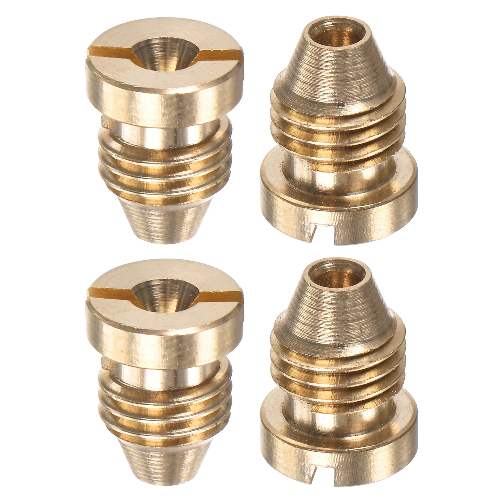 4-Pack Foam Cannon Orifice Nozzle, 1.4mm Brass Universal Thread Tips