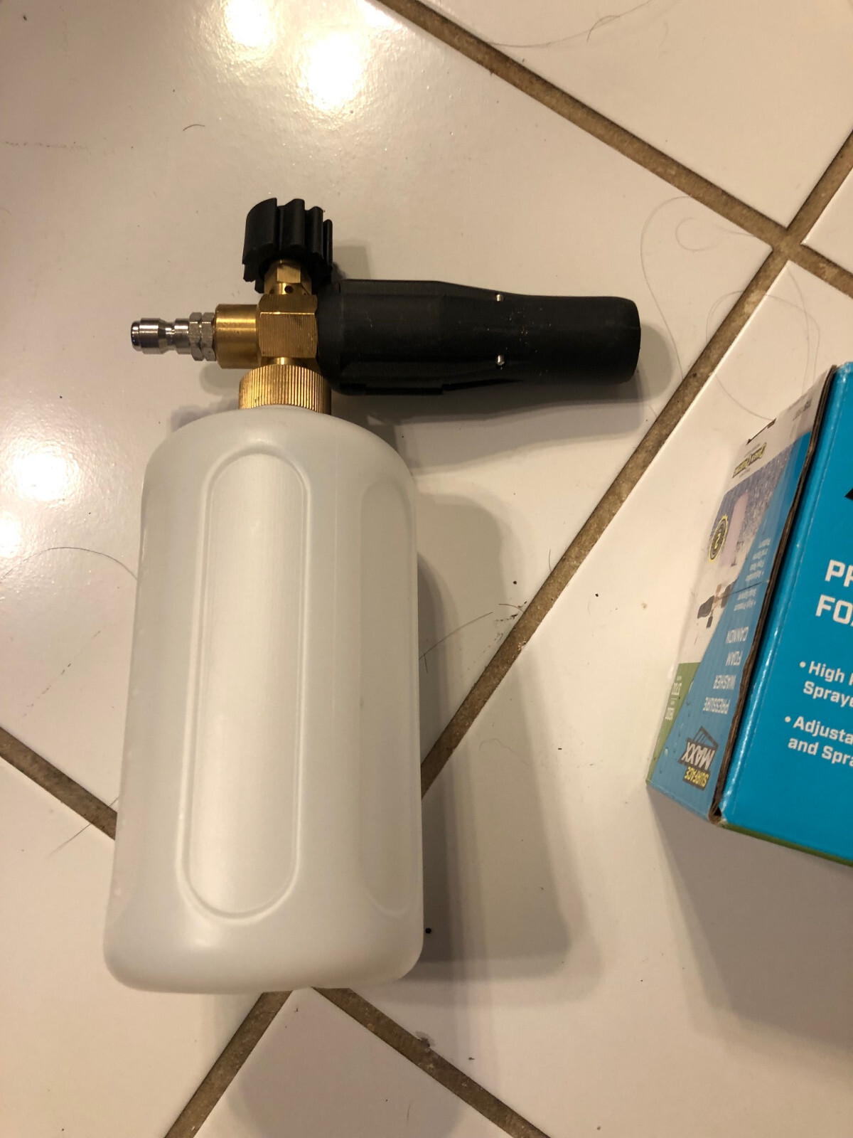 Surface Maxx pressure washer foam cannon (open box but unused from Home Depot)