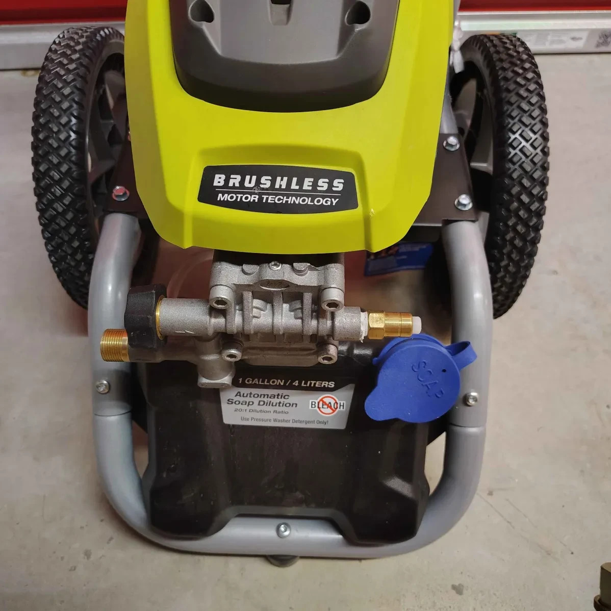 RYOBI 2500 PSI 1.2 GPM High Performance Electric Pressure Washer RY142500