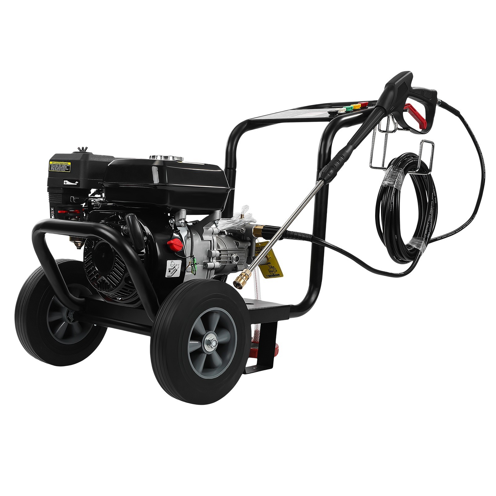 PETROL PRESSURE WASHER for Cars Fences 212cc Cold Water 0.6L OIL CAPACITY 2.6GPM