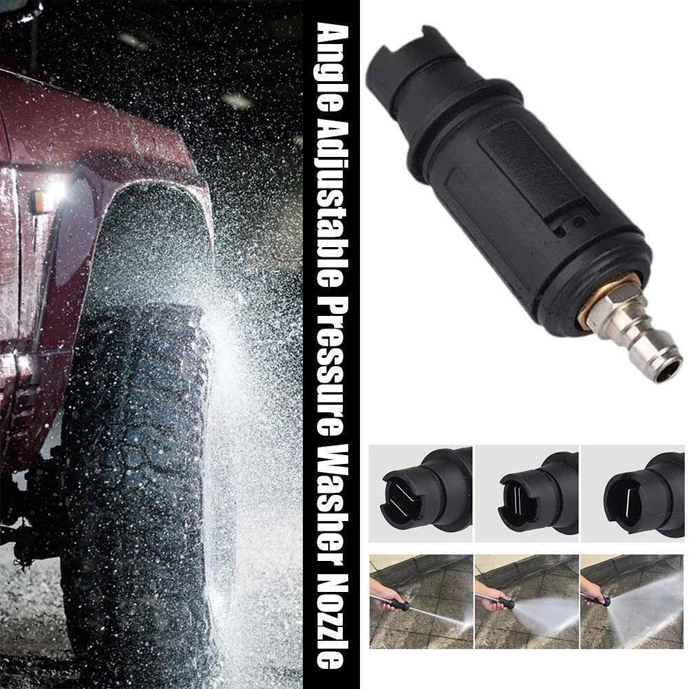 Quick Pressure Washer Turbo Nozzle Adjustable Spray Angle for Better Results