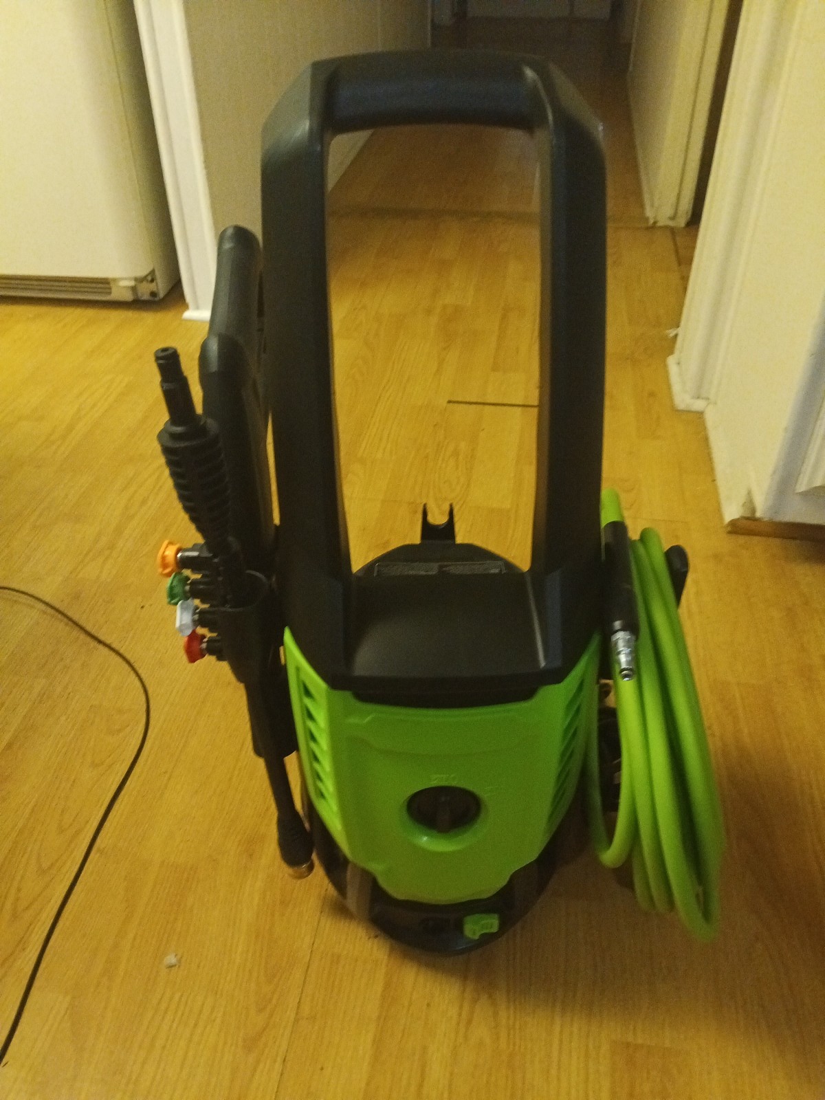 Pressure Cleaner PSI 4.0GPM Portable Power Cleaner with 4 QC Nozzles