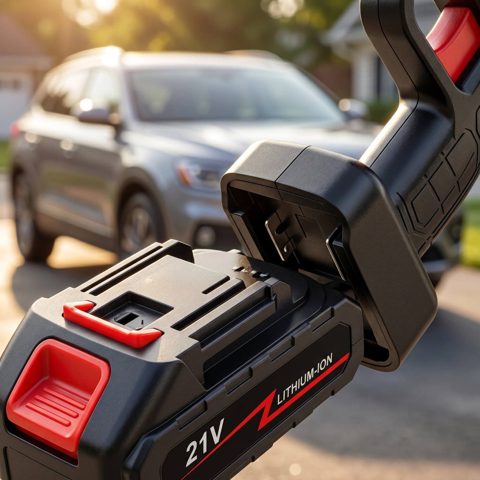 Portable Battery Power Washer 1500W, 60Bar/870 PSI Electric hand held