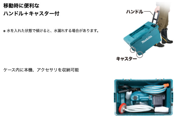 Makita 18Vx2 Electric Pressure Washer MHW080DZK 2-mode 8MPa Body Only