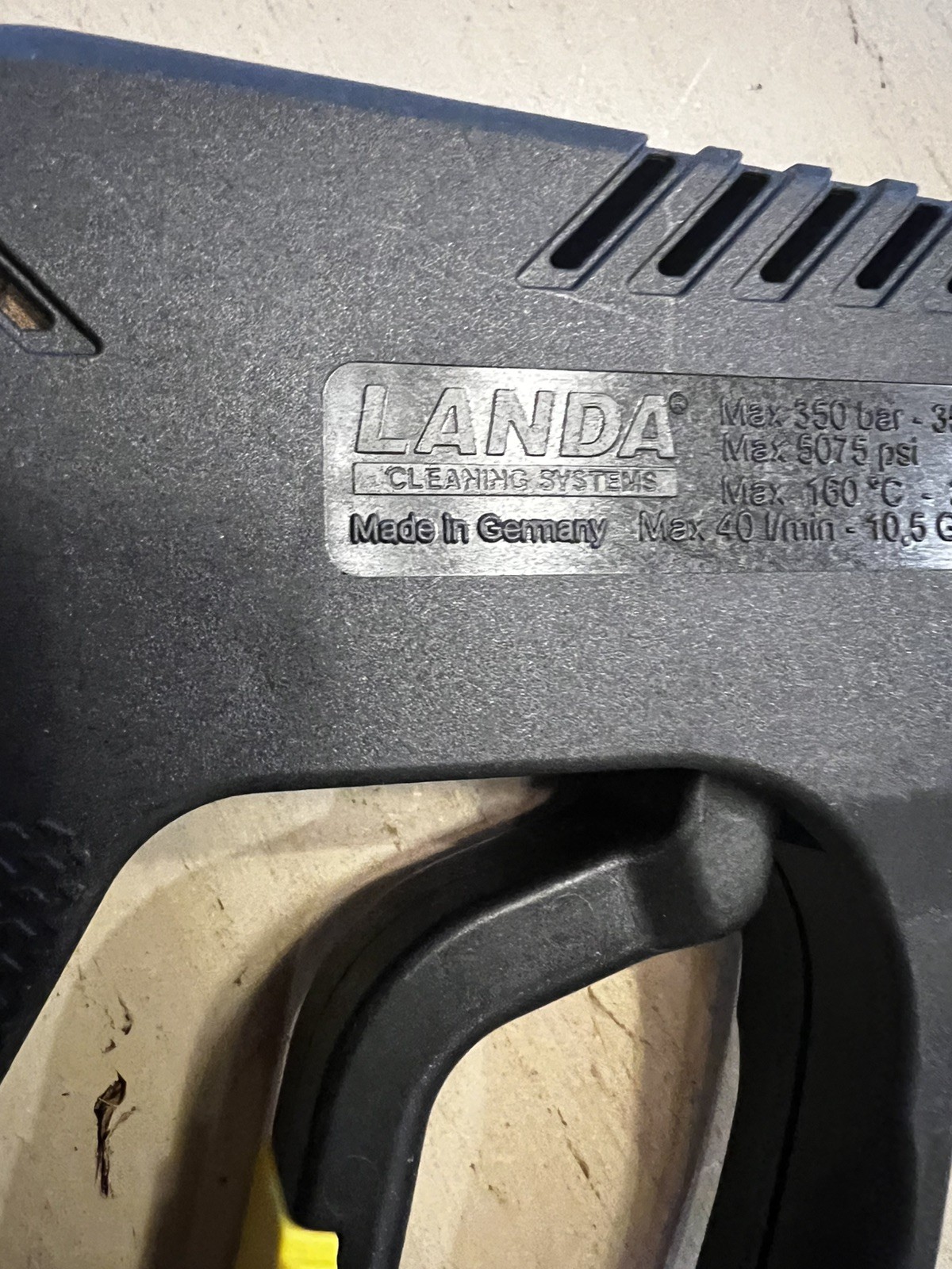 Landa Pressure Washer Trigger Gun