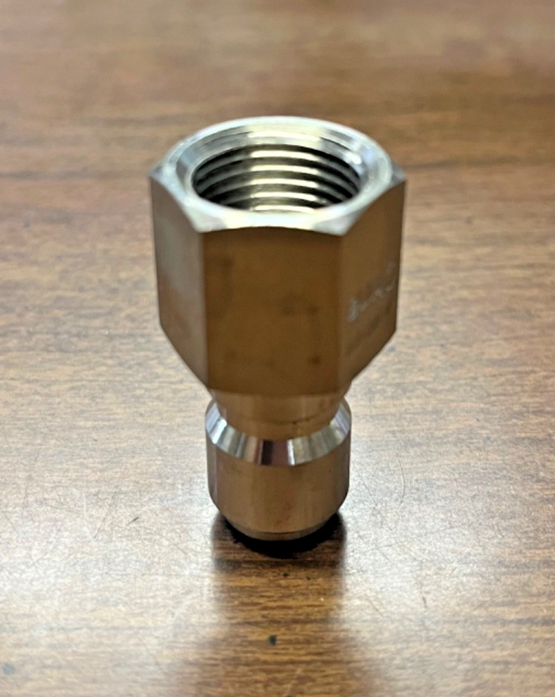 1/2” Stainless Steel Quick Connect Plug Pressure Washer Hose General Pump FPT