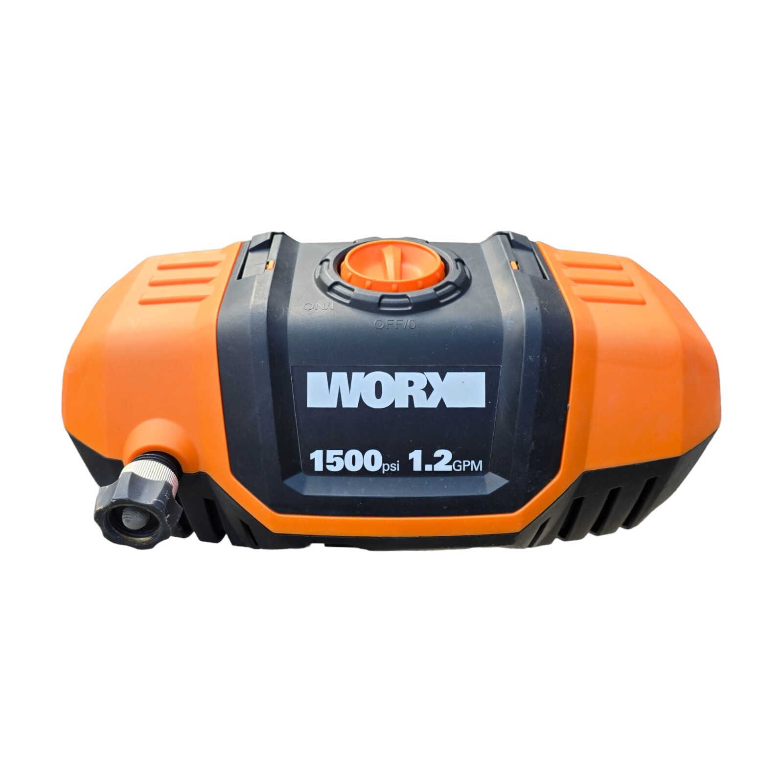 WORX WG601 1500 PSI 1.2 GPM Electric Pressure Washer 13A, with Multiple Nozzles