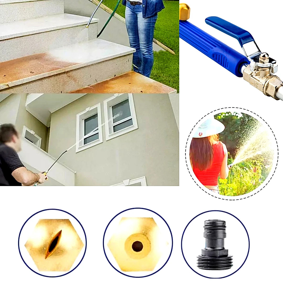 2IN1 High Pressure Power Washer Water Spray Gun Nozzle Wand Attachment USA STOCK
