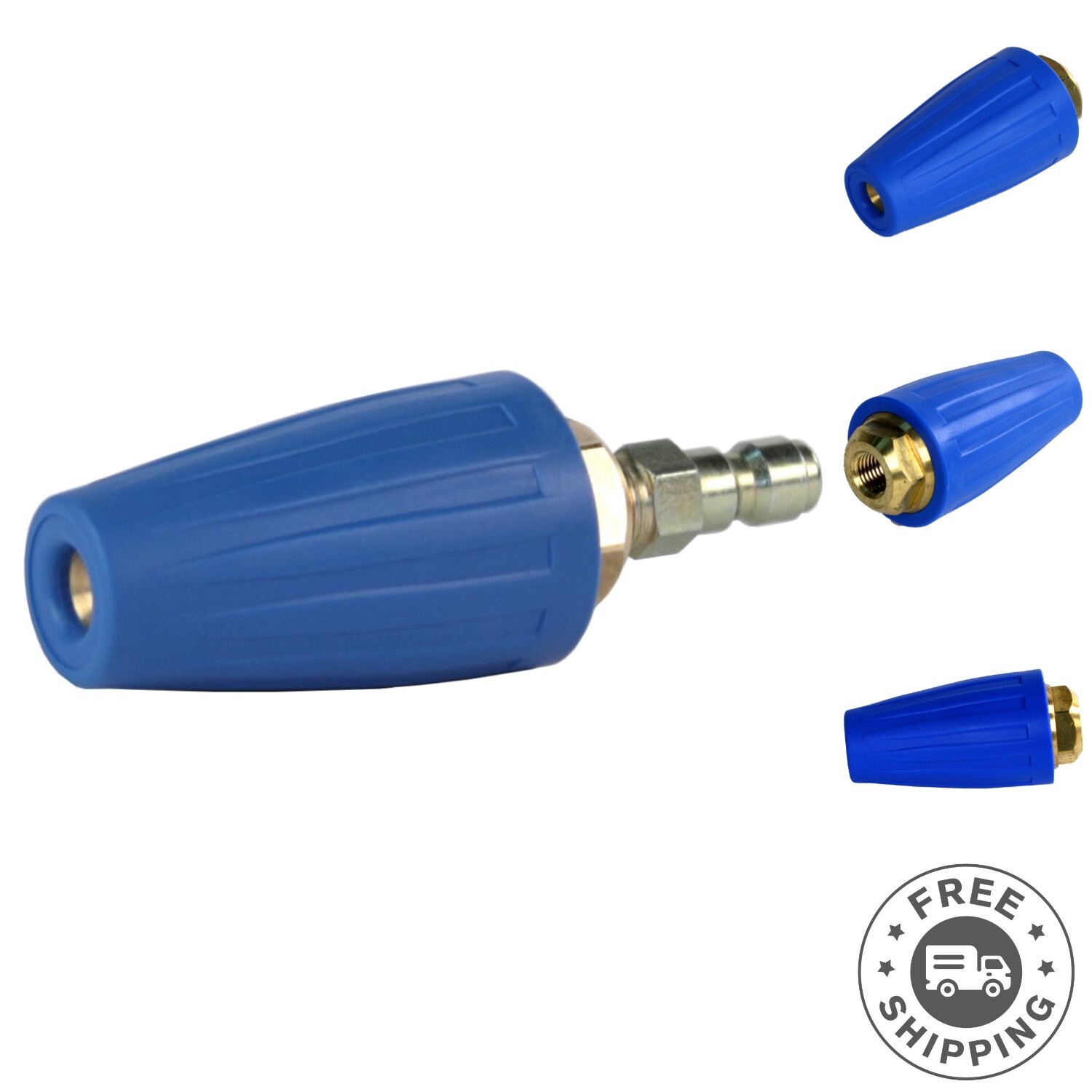 Powerful Rotating Turbo Nozzle 1/4″ Quick Connect for 4000 PSI Pressure Washers