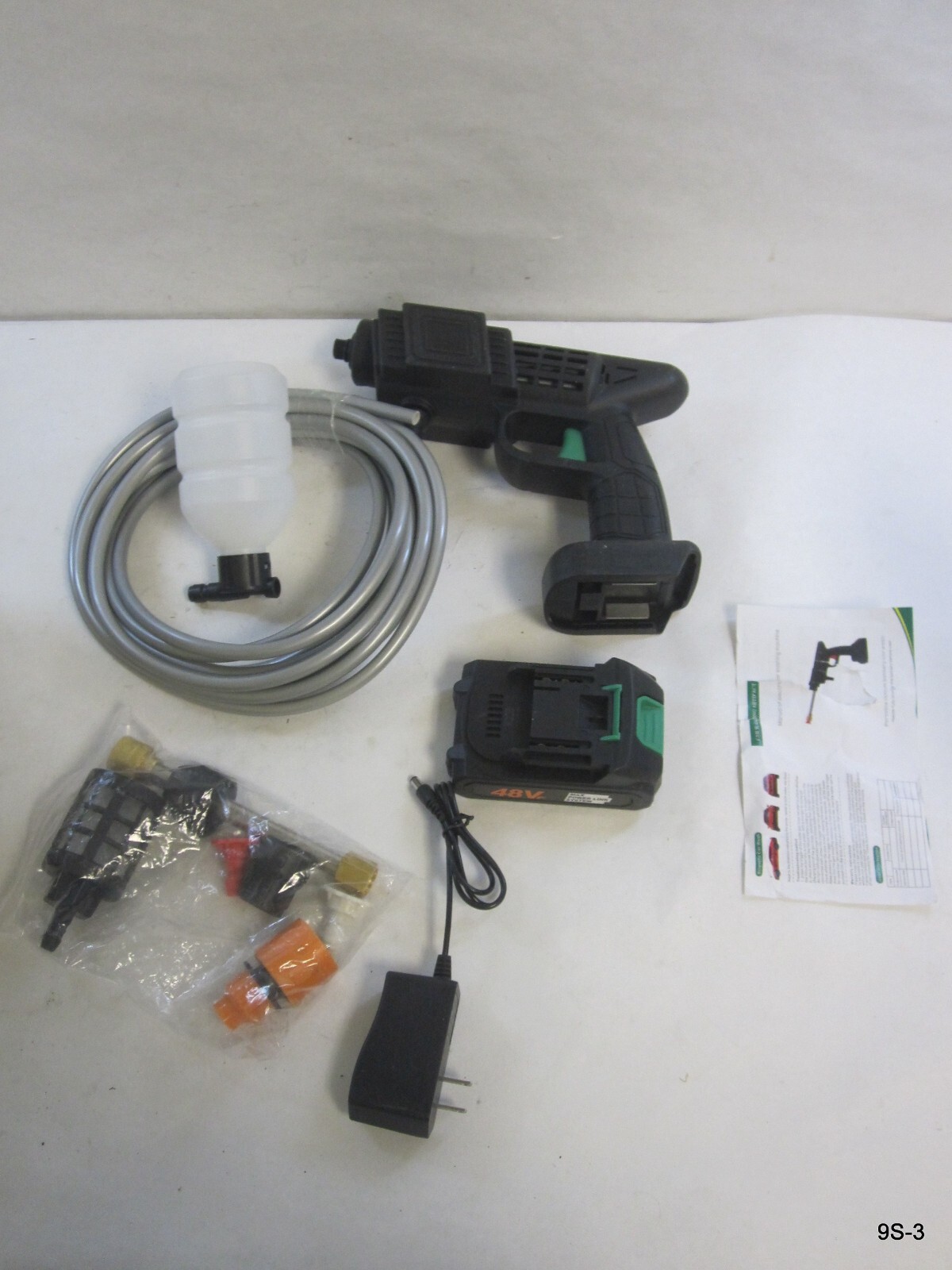Hot Portable Cordless Electric Pressure Washer Power Cleaner US Plug 110‑240V
