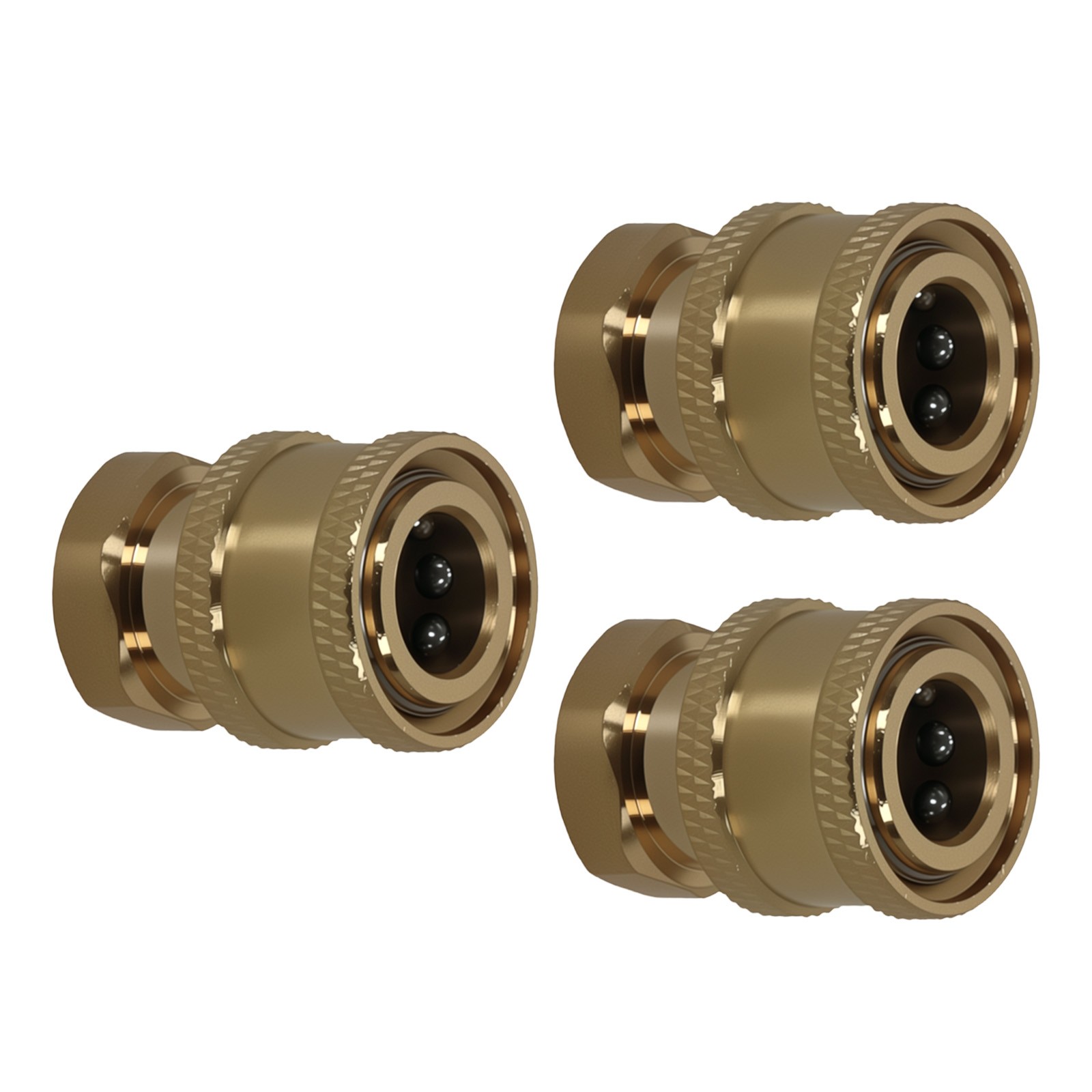 Brass Pressure Washer Adapter Coupler 1/4″ Quick Connect Socket to Female NPT