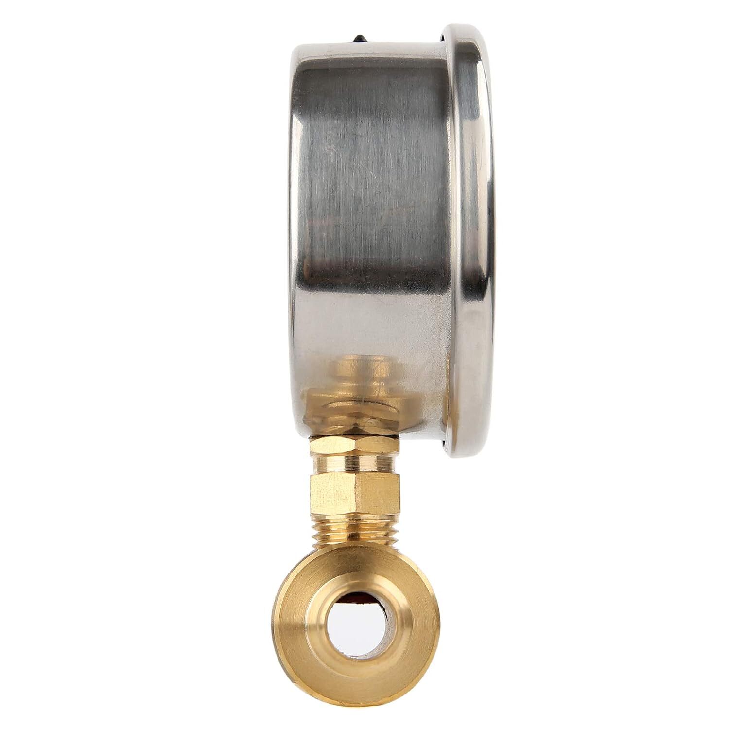 2-1/2″ Pressure Washer Gauge Pressure Gauge Kit 3/8 Inch Quick Connect 0-6000