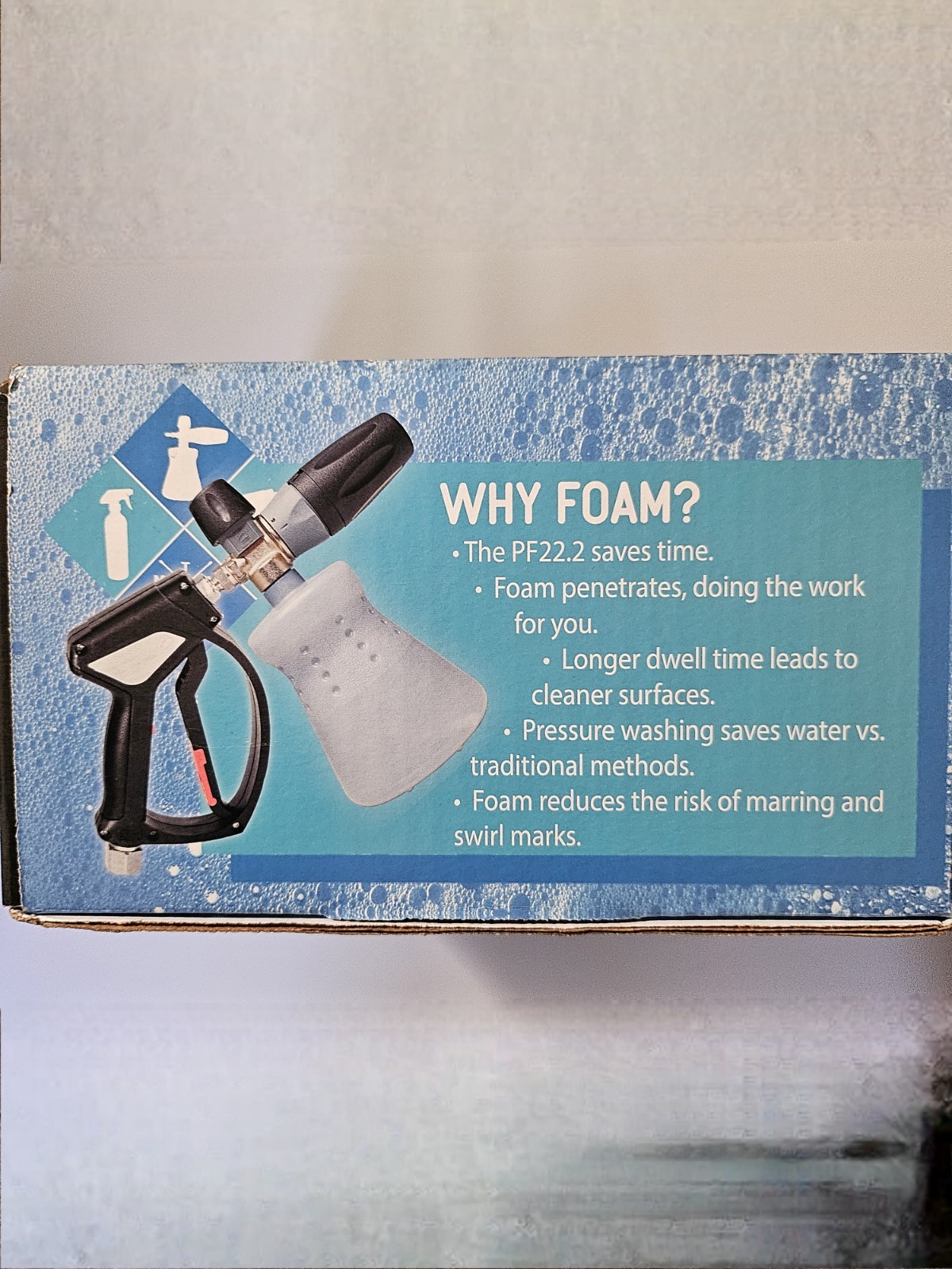 MTM Hydro Magnum28 Foam Cannon Kit with Stand Up Bottle