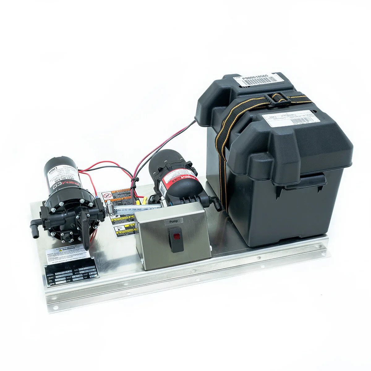 CleanFreak 12 Volt Softwash System (100 PSI @ 5.3 GPM) w/ Pump