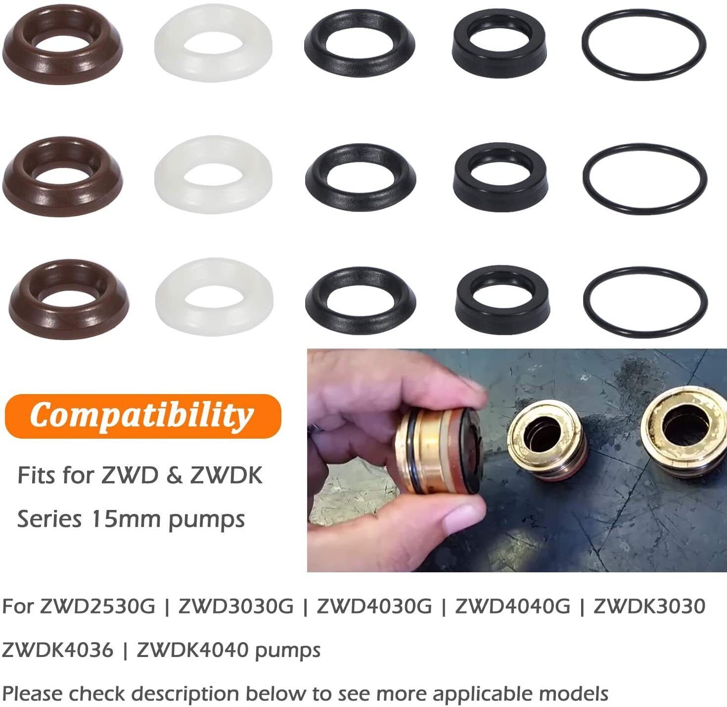Packing Kit Pressure Washer Pump Seal Repair Accessory Kit 5019006400 Comet ZWD