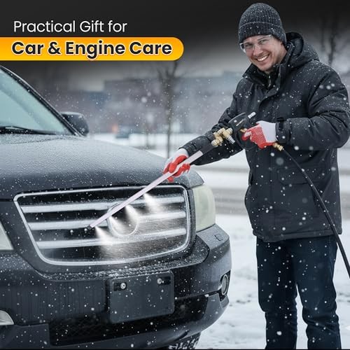 Radiator Cleaning Wand 40″ – High Pressure Washer Extension Tool Kit for