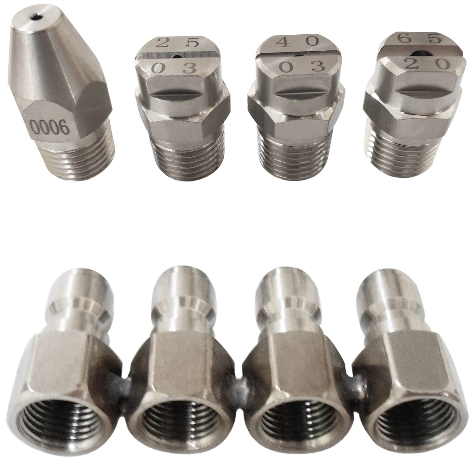 2.5 GPM Pressure Washer Nozzle 030,Jrod Tip Water Cleaning Soft Wash Nozzle,J…