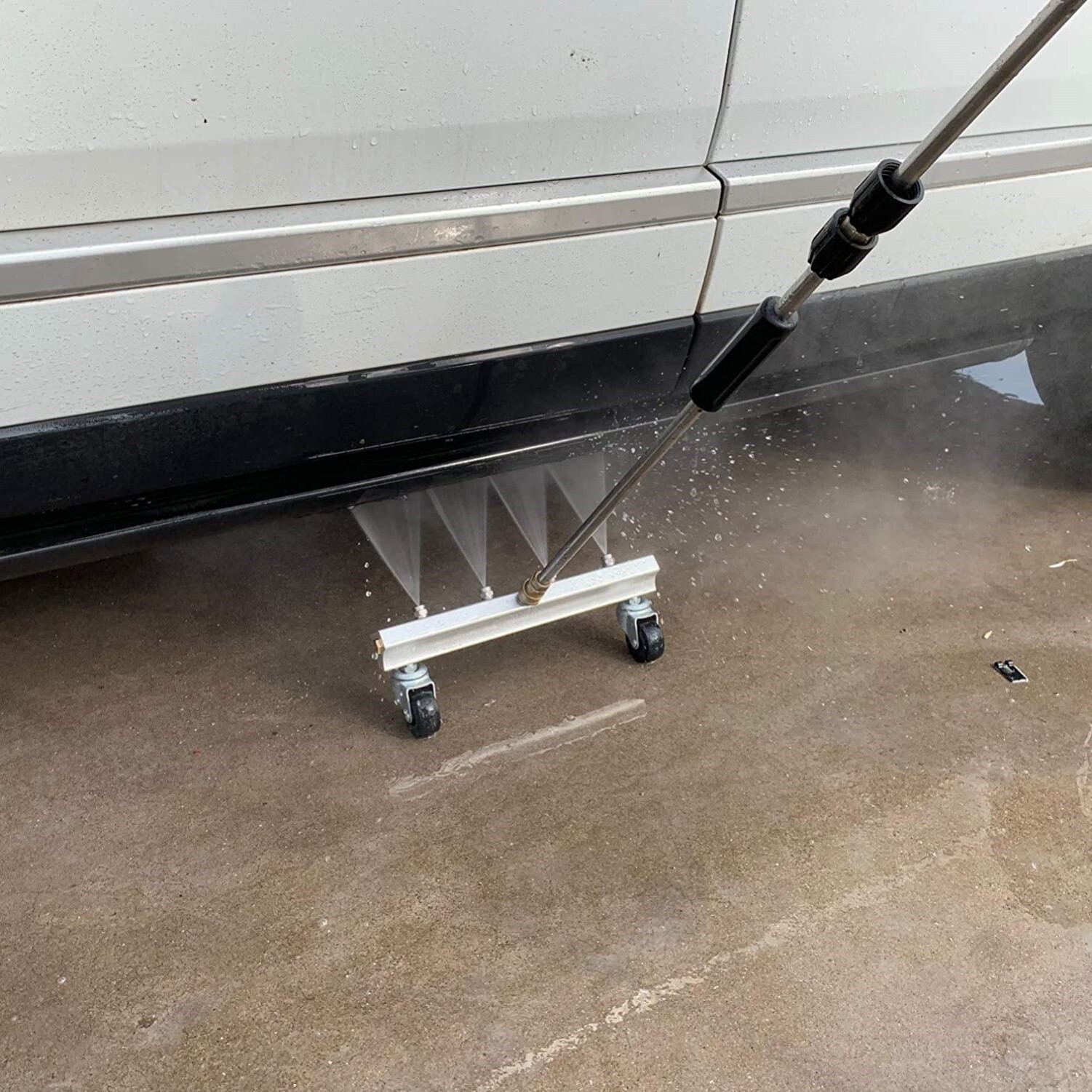 Pressure Washer Undercarriage Cleaner 13 Inch Surface 4000PSI Underbody Car Wash