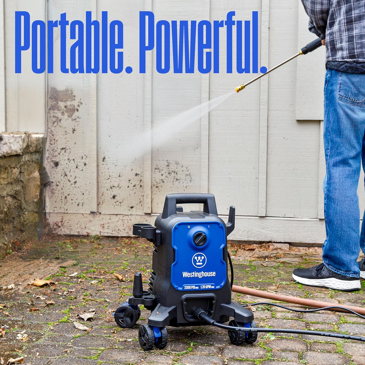 Westinghouse EPX3100 Electric Pressure Washer, 2300 PSI, 5 Nozzles, Soap Tank