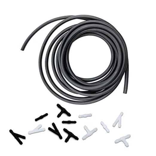 Windshield Washer Hose Kit – 4 Meter Fluid Hose with 12 Pcs – Includes 4 Hoses