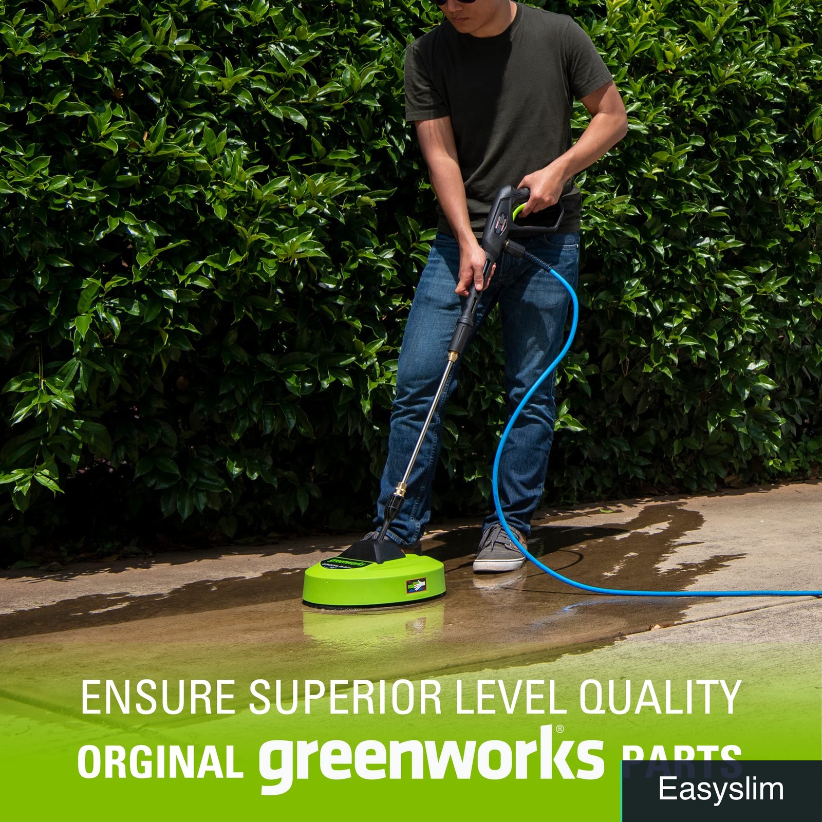 12 Inch Surface Cleaner Attachment Pressure Washer Quick Connect 1/4