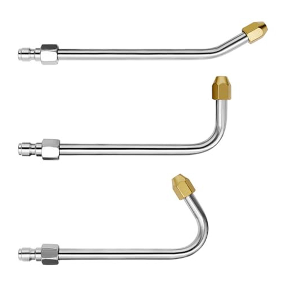 Robust 3 Piece Car Wash System Stainless Steel High Pressure Accessories