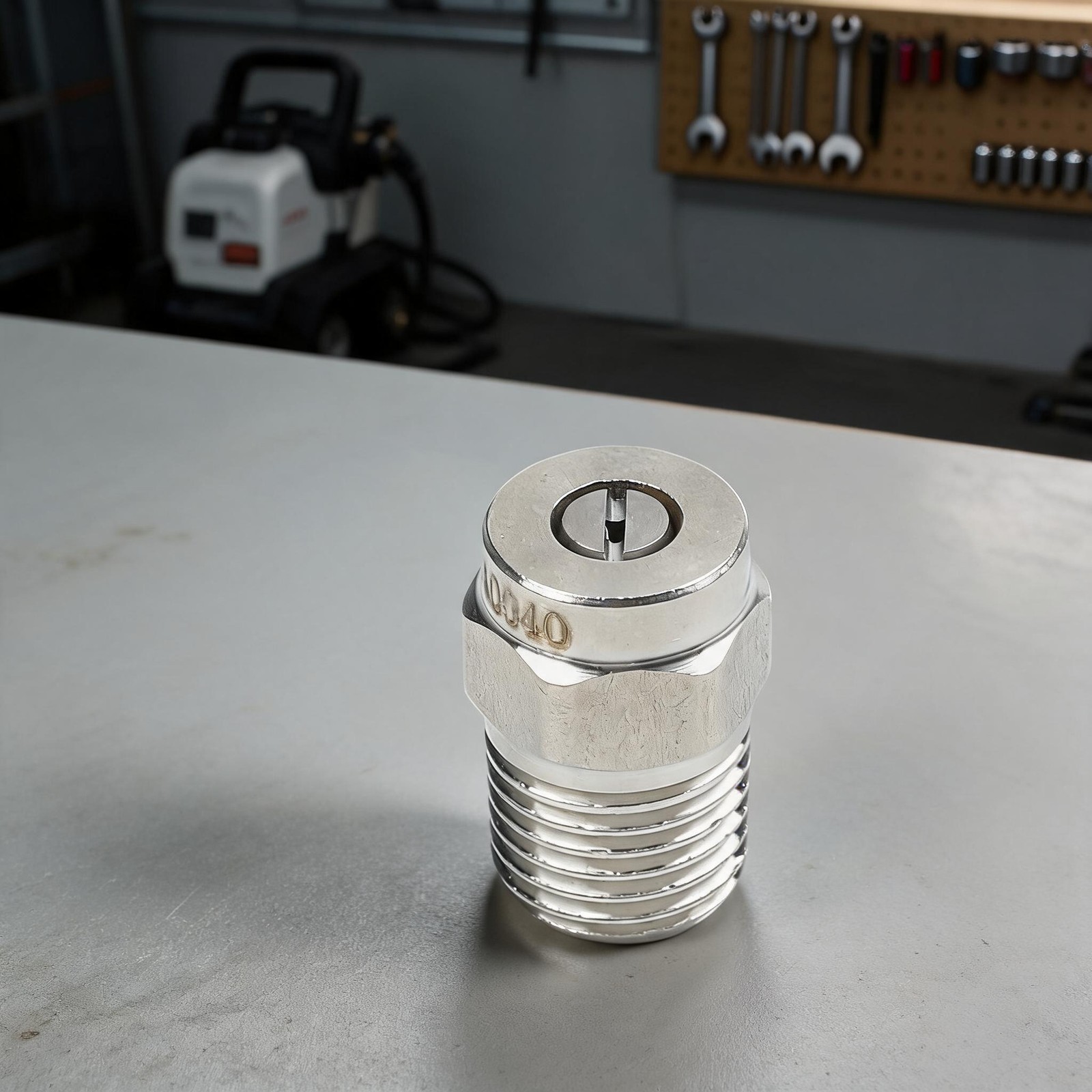 Cleaning Nozzle 0° 1/4 Thread 25° 400 Bar For High Pressure Hose Cleaning