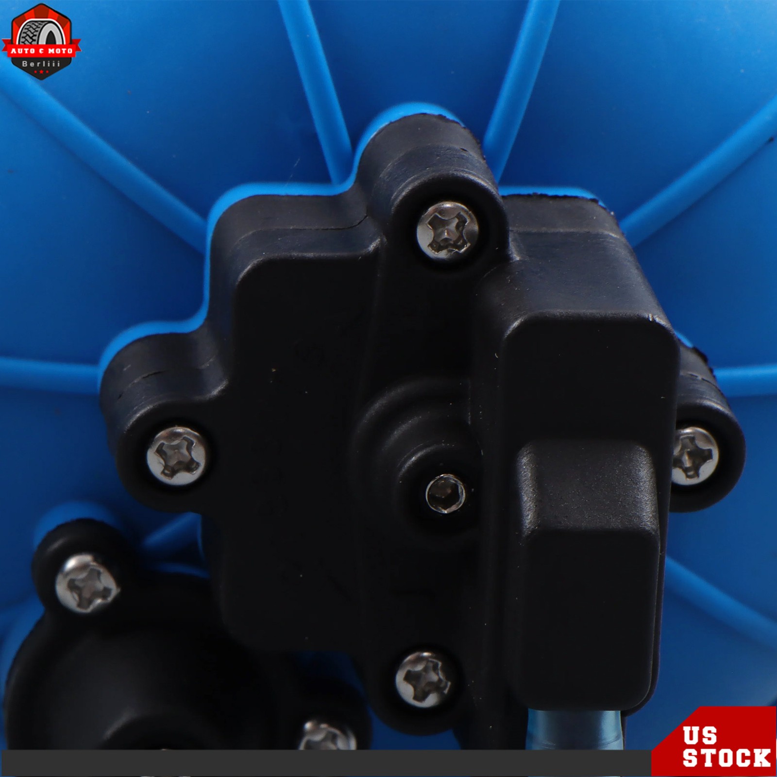110V AC 5-chamber Water Diaphragm Pump 6GPM 80PSI Self Priming RV Water Pump
