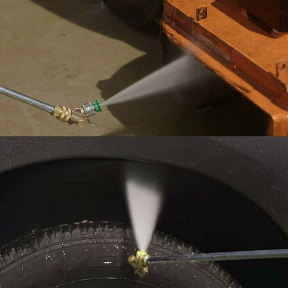 7 Nozzle Adapter 1/4” Quick Connector Pressure Washer Gun Snow Lance Spray Wand