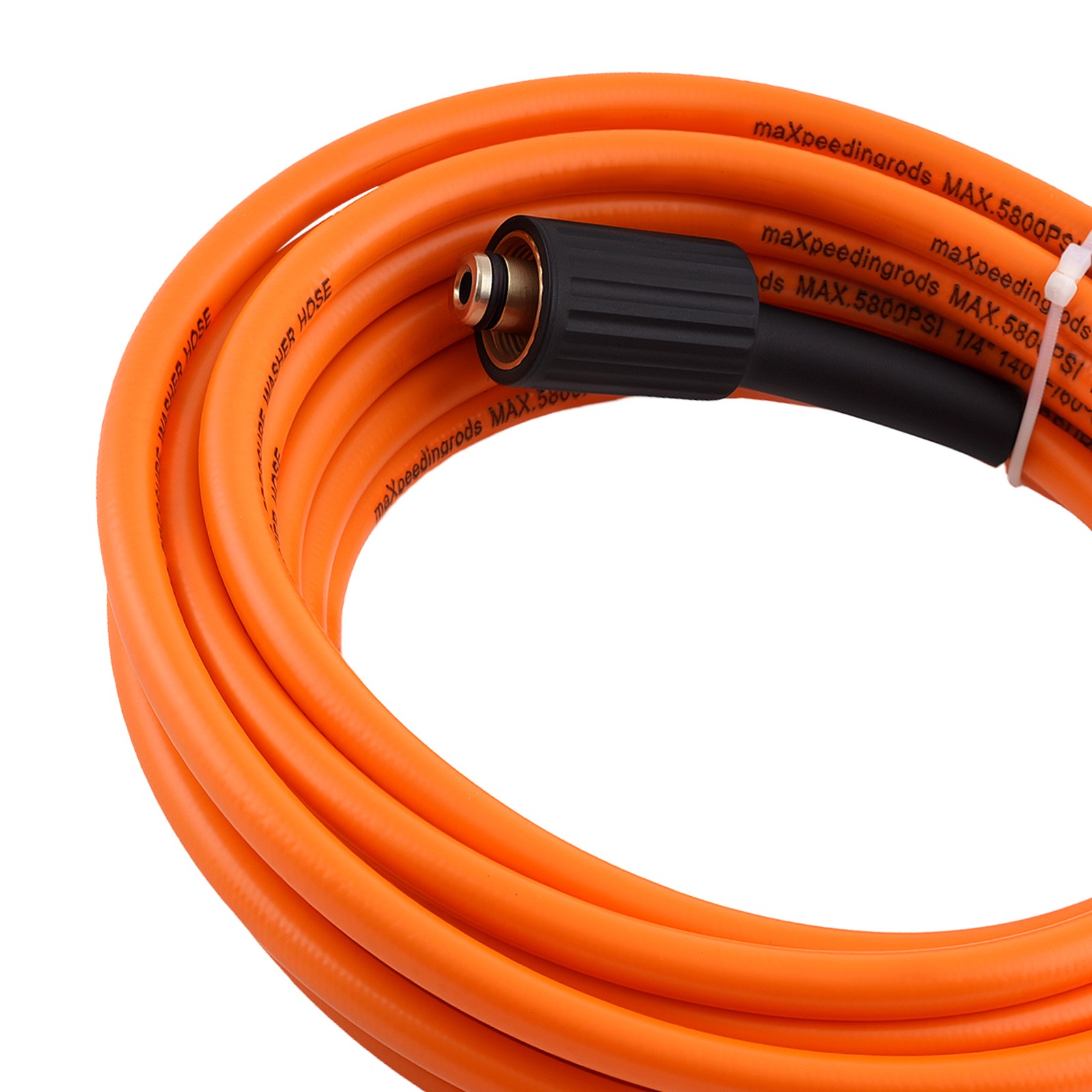 25FT Pressure Washer Hose 5800PSI 1/4″ Quick Connect Kink Resistant High Quality