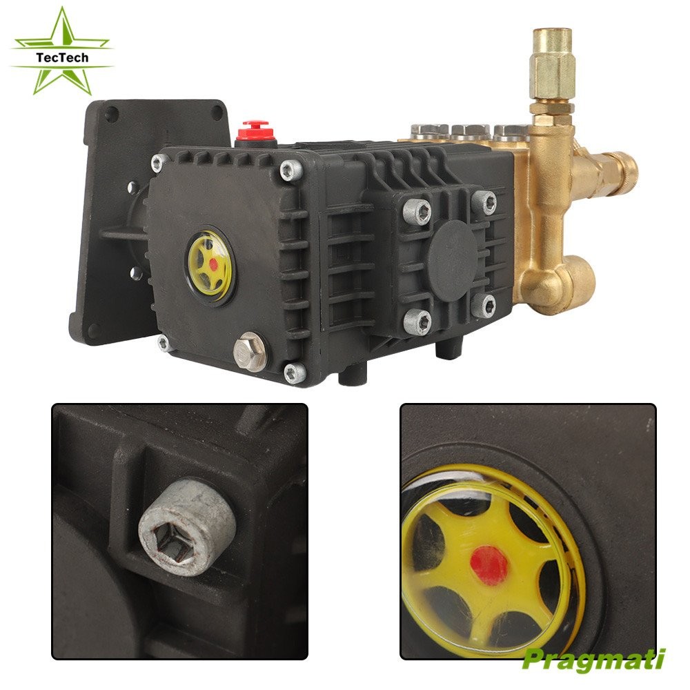 4 GPM 4400PSI Pressure Washer Pump Power Washer Pump 1″ Shaft Horizontal