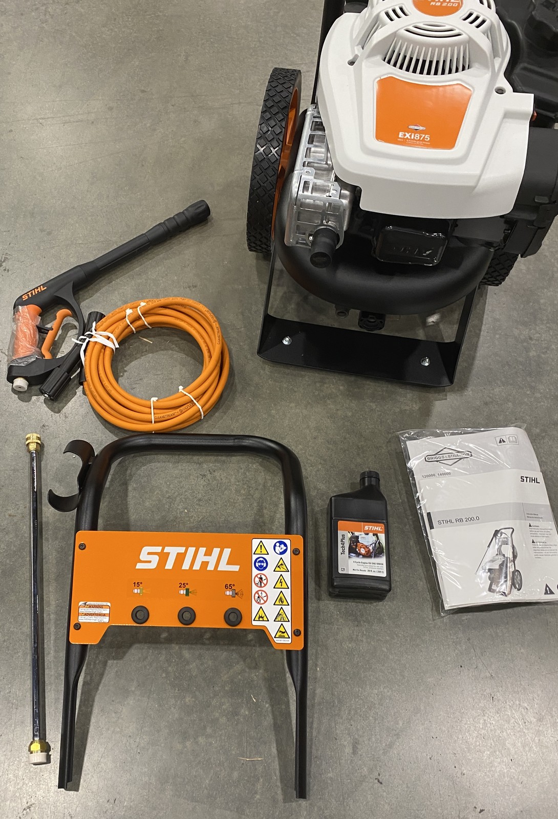 STIHL RB 200 Pressure Washer 2500 psi Gas 2.3 GPM
