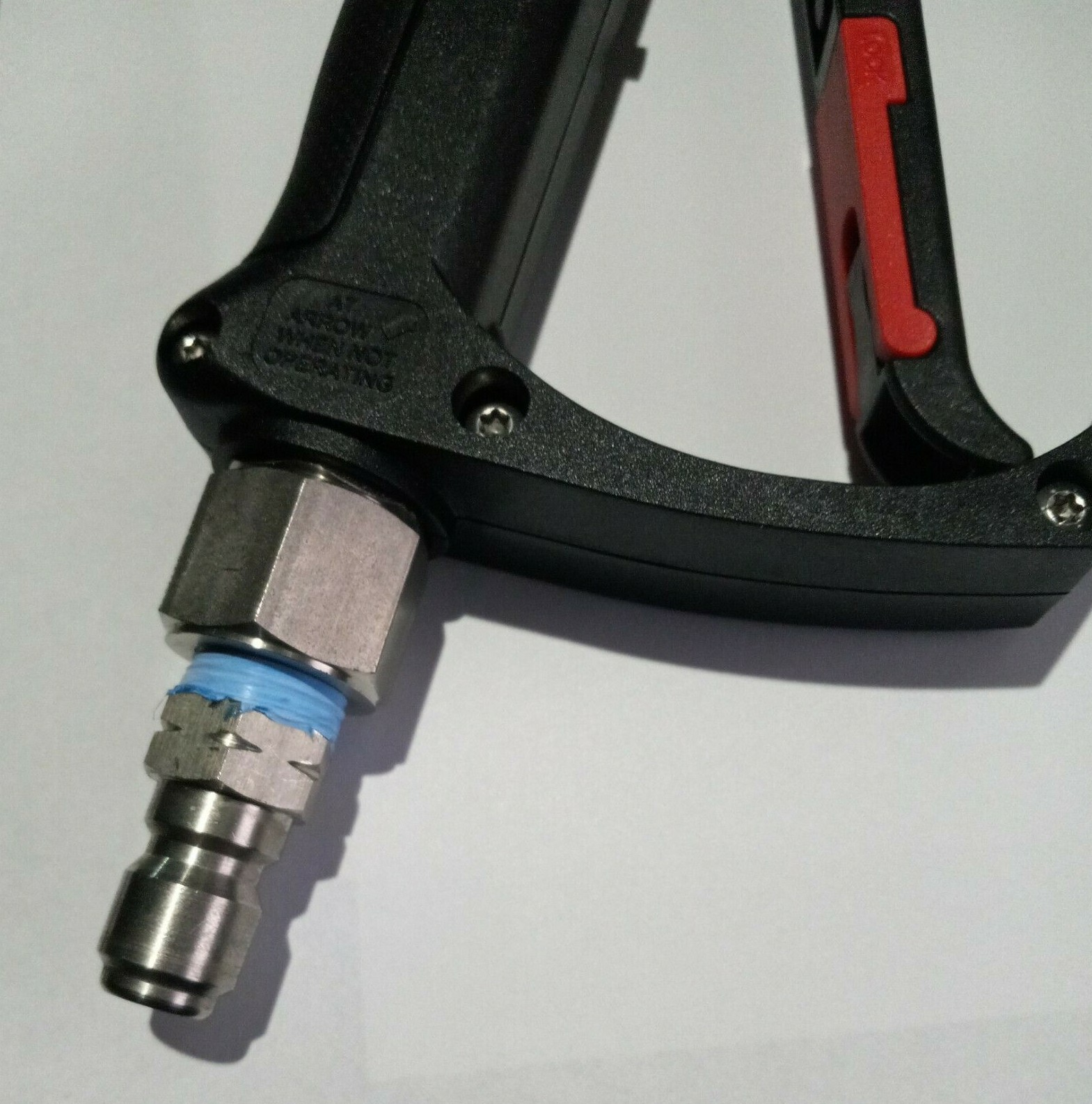 MTM Hydro SGS28 Stainless Steel Pressure Washer Gun / Swivel / SS Fittings