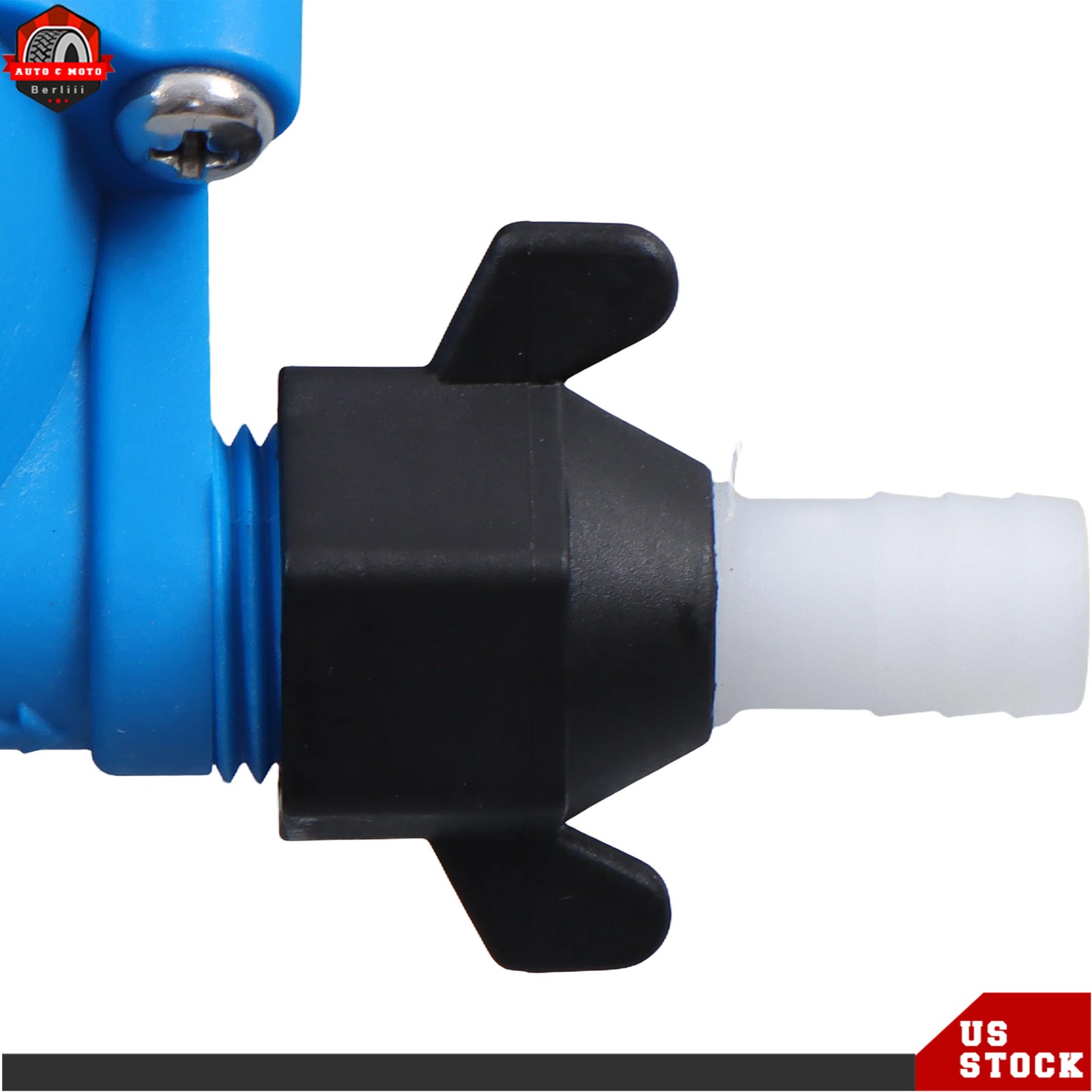 110V AC 5-chamber Water Diaphragm Pump 6GPM 80PSI Self Priming RV Water Pump