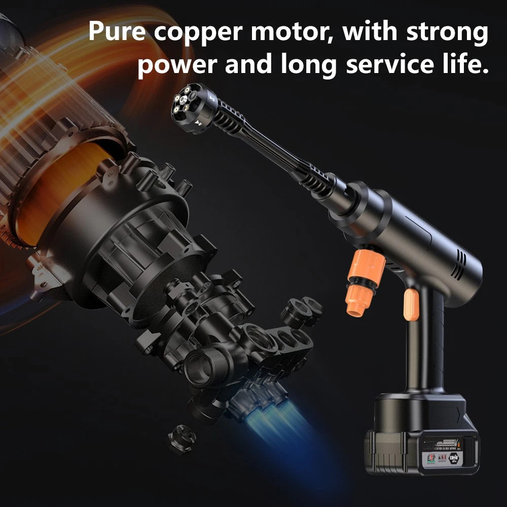 High Pressure Power Washer Water Spray Gun Nozzle Wand Attachment Garden Hose