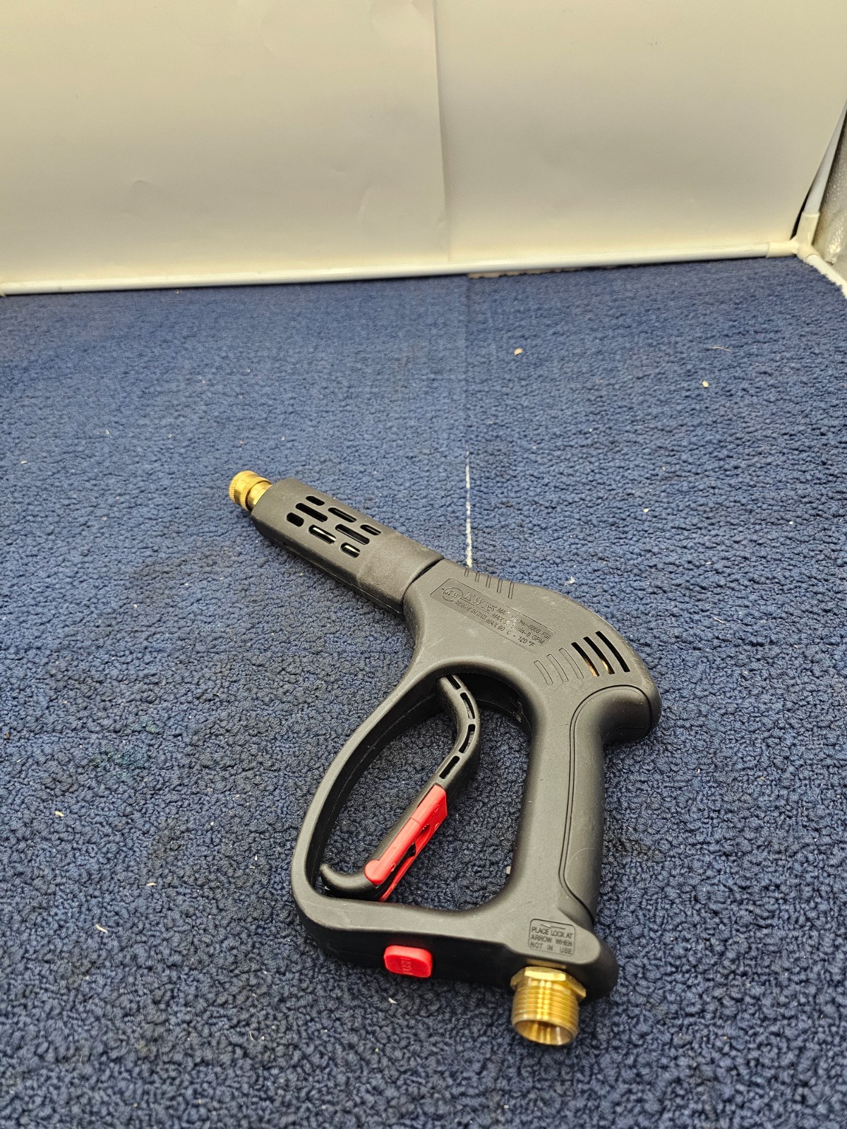 KW KW35 Pressure Washer Handle Max 350 Bar – Max 5000 PSI 60°C – 120°F