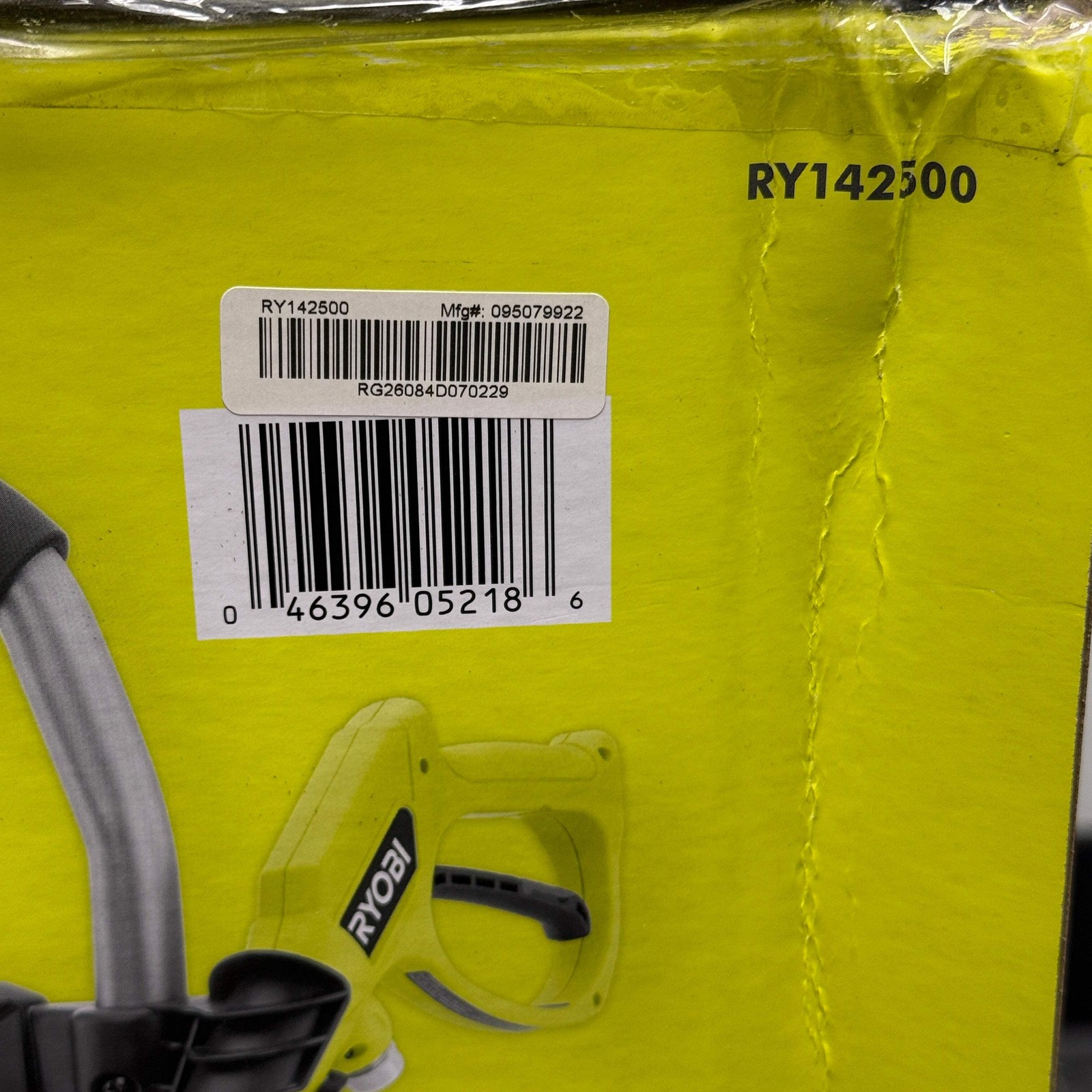 New Ryobi 120V Electric Pressure Washer RY142500