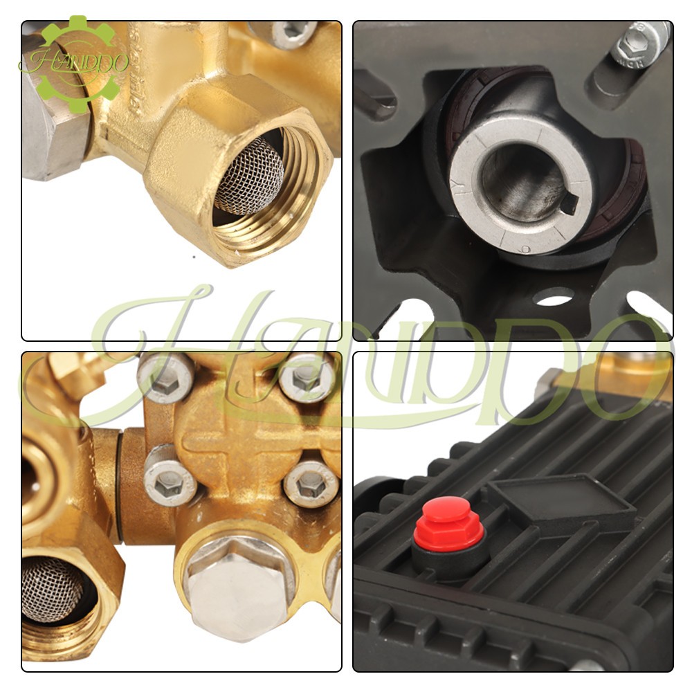 3000 PSI 3.1 GPM Pressure Washer Pump Replacement 3/4-in Horizontal Shaft US