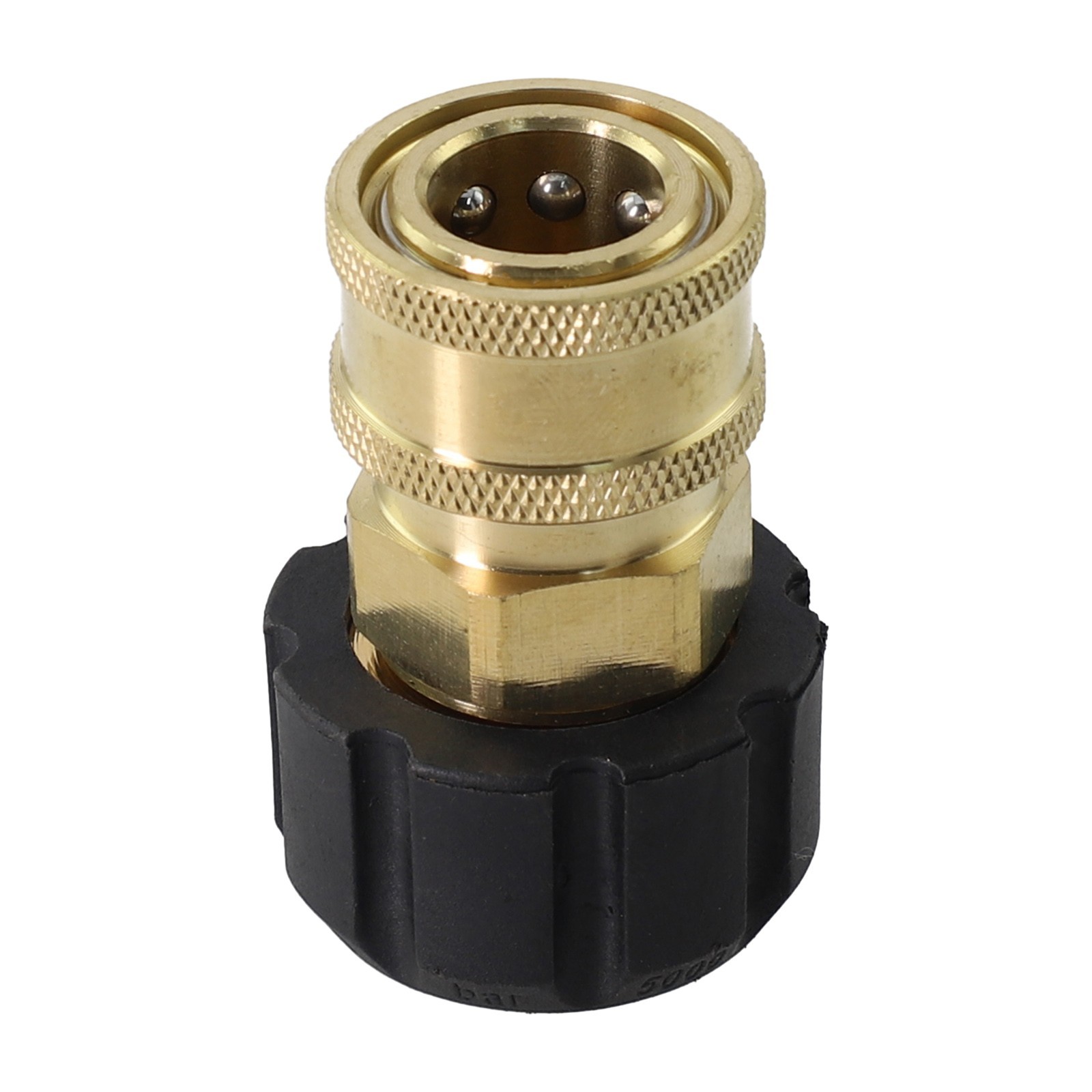 1 PCS 1/4 3/8 Quick Connect Female To M22 14/15 Female Pressure Washer Adapter