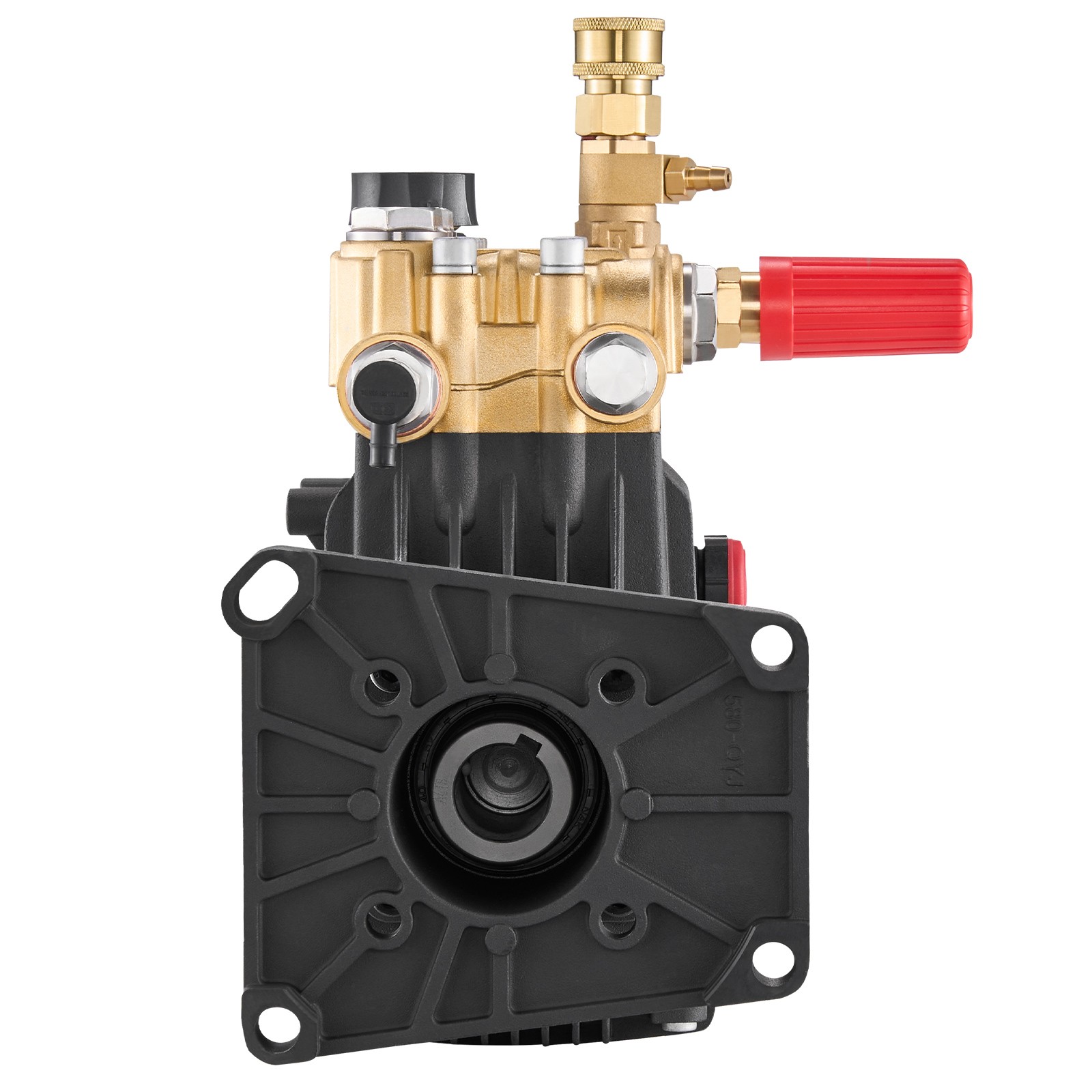 VEVOR Pressure Washer Pump 1″ Shaft Horizontal Triplex Plunger 4400 PSI 4.4GPM