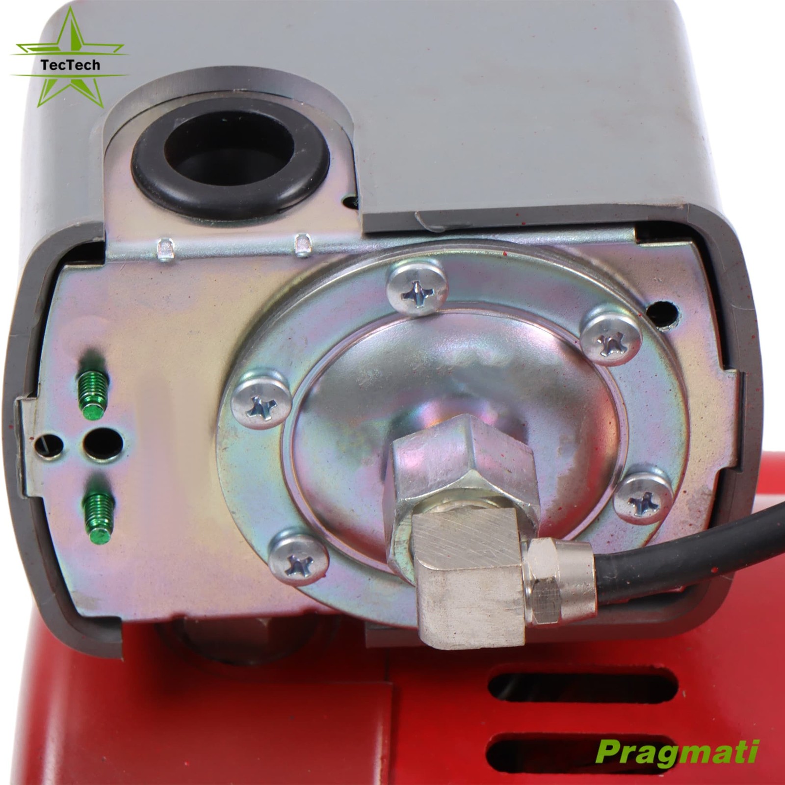 1 HP 23 GPM Dual Voltage Red 115/230 Volt Cast Iron Shallow Well Jet Pump 602208