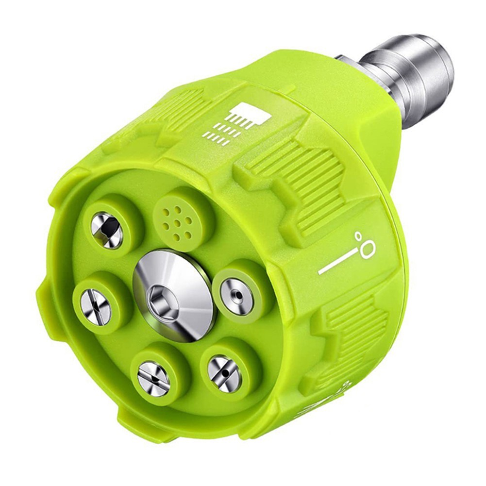 High Pressure Washer Spray Nozzle 0 15 25 40 Degree Rotation Watering Rinse Soap