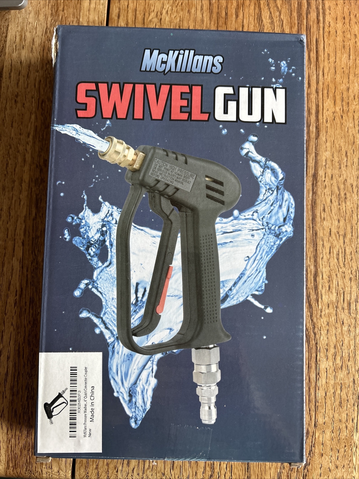 McKillans Pressure Water Swivel Gun