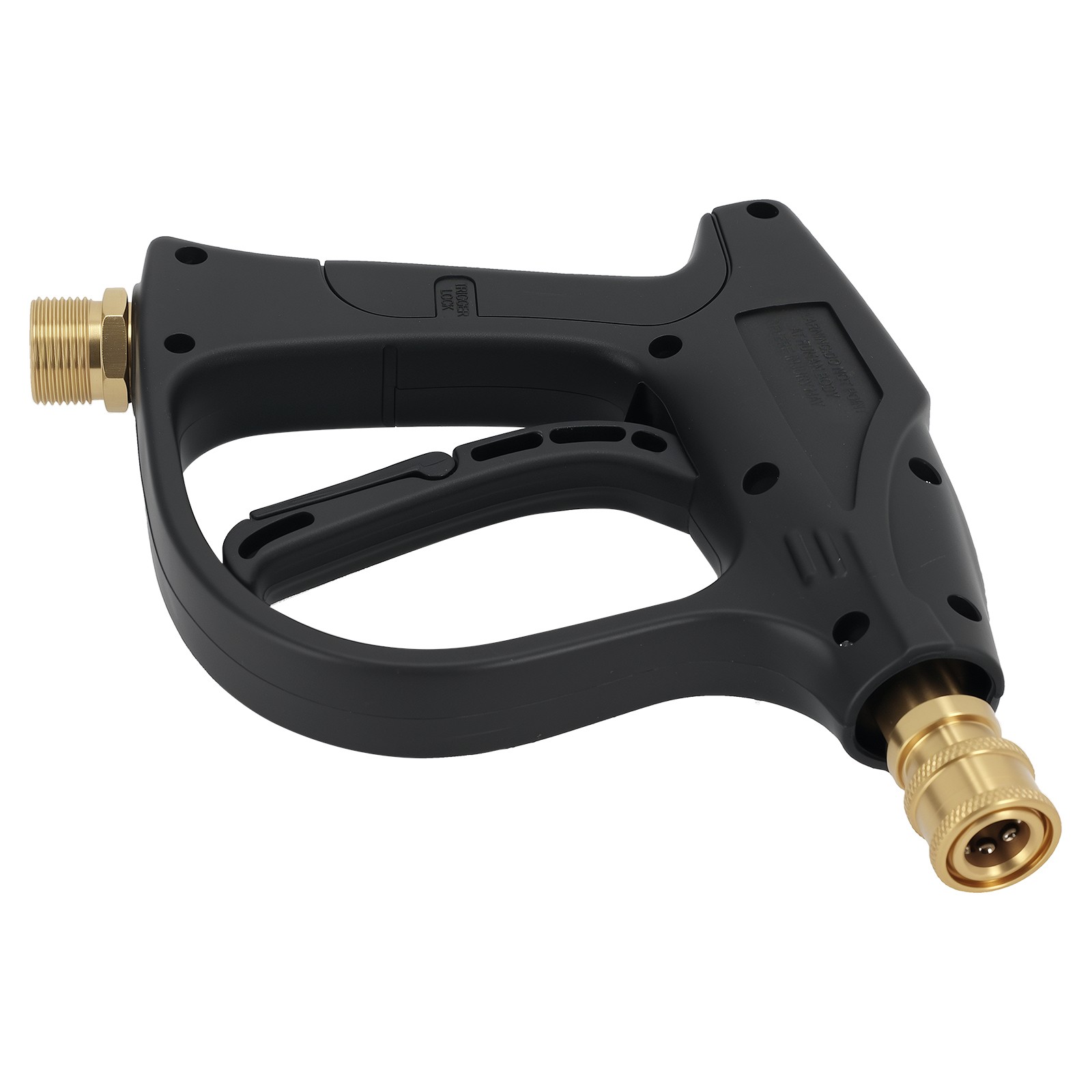 Pressure Washer Gun 1/4″ M22 14mm with 5 Spray Nozzles Aluminum W/5 Nozzle