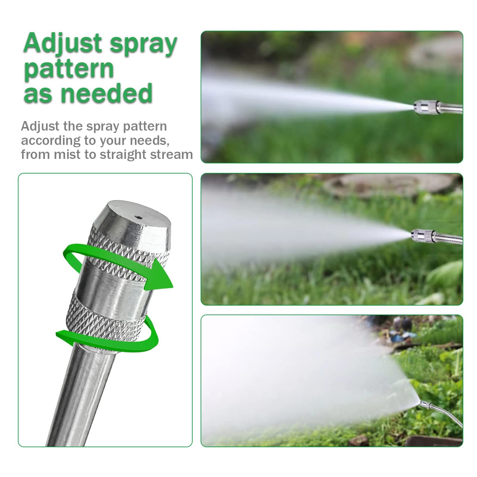 Sprayer 29 inches (L) x 4 (W) x 1.5 (H), 3/8″ Barb Wand